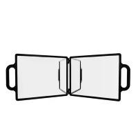 ราคา PERIMOM กระจก2ด้านแบบพับ กระจกแบบพับ มีกระจก2ด้าน แบบพับได้ พร้อมที่จับ สำหรับ ส่องตัดผม ทำผม 31*21CM (1732631753855370404)