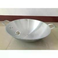 ราคา CODกระทะ กระทะ2หู กระทะอลูมิเนียม กระทะ2หูกลึงอลูมิเนียม ขัดเงา (รุ่นหนา) ขนาด 18/20/22/24/26/28/30 นิ้ว (ตราจระเข้ ศรคู่/หัวม้า)TikTok (1732498957733561911)