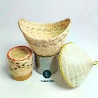 ราคา SCหวดจิ๋วนึ่งข้าวเหนียว + ฝาปิด + กระติ๊บ 3 นิ้ว + แก้วสแตนเลส (ใช้กับเตาไฟฟ้าได้) หวดจิ๋วนึ่งcamping ชุดทำข้าวเหนียวพกพา กระทะ เหล็ก เผา ทาโกะยากิ ตา ตี มือ บาตรพระ ไม่ (1733157644840109705)
