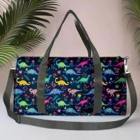 ราคา กระเป๋าเดินทางไดโนเสาร์ใหม่สามารถใช้เป็นกระเป๋าล้อลาก กระเป๋าถือ น้ำหนักเบา ความจุขนาดใหญ่ กระเป๋าเก็บของโพลีเอสเตอร์ กระเป๋าเดินทาง (1733449327888795476)