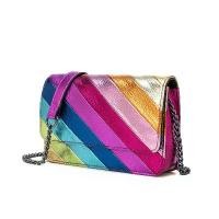 ราคา กระเป๋าสะพายไหล่สตรี, บล็อคสี, โซ่สีรุ้ง, กระเป๋าสะพายข้าง, กระเป๋าหัวนกอินทรี, กระเป๋าสี่เหลี่ยมเล็ก, กระเป๋าถือ shoulder (1732905444905551436)
