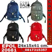 ราคา COD กระเป๋าเป้EPOLของแท้ รหัส20681 (ใบใหญ่) Size กว้าง 24 cm.หนา 15 cm.สูง 41 cm.TikTok (1733213808829958142)