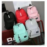 ราคา พร้อมส่ง กระเป๋าเป้ สะพายหลัง กระเป๋าแฟชั่น ความจุขนาดใหญ่เวอร์ชั่นเกาหลีของกระเป๋าเป้สะพายหลัง นักเรียนแฟชั่น (1733451110510724871)