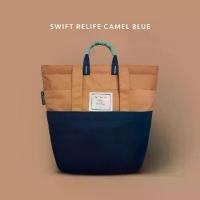 ราคา Swift relife camel blue backpack กระเป๋าเป้ รุ่นสวิฟต์คาเมล สีคาเมล (1733321556463289940)