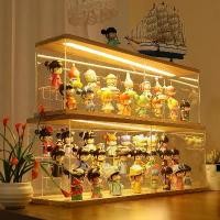 ราคา กล่องไม้LED60cm กล่องใส่ฟิกเกอร์ ตู้โชว์โมเดล กล่อง Doll ตู้โชว์สำหรับวางของ พร้อมไฟ LED มีหลายชั้นให้เลือก 2ชั้น/3ชั้น คําแนะนําผลิตภัณฑ์ใหม่ของเดือนนี้ (1733354373110727807)