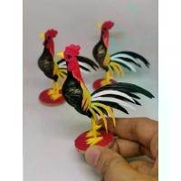 ราคา [จัดส่งทันที] ไก่จิ๋ว ไก่ปั้นจิ๋ว ไก่จิ๋วถวาย ไอ้ไข่ วัดเจดีย์ ไก่ชน สูงประมาณ 7 ซม.งานละเอียด สวยๆ#ของจิ๋ว#ของตกแต่ง (1733309252885645054)