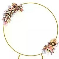 ราคา housethe สร้างสรรค์ 2 เมตร รอบ ซุ้มลูกโป่ง เหล็ก ของตกแต่ง DIY ขาตั้งตกแต่งดอกไม้ พร็อพถ่ายรูป ภายในและภายนอก โครงซุ้มแต่งงาน งานพิธีแต่งงาน (1733270289549920187)