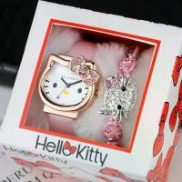 ราคา นาฬิกาคิตตี้, ของขวัญแมว KT, นาฬิกาข้อมือควอทซ์ Hello Kitty, สร้อยข้อมือ, ชุดสองชิ้น, ชนิดบรรจุกล่อง, เหมาะสำหรับนักเรียนชั้นประถมศึกษา, ของตกแต่ง, ของเล่น (1732955464175748352)