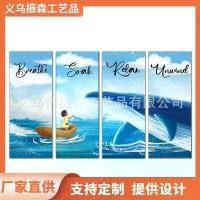 ราคา ของตกแต่งบ้าน ห้องน้ำ แผ่นไม้ภาพวาด ติดผนัง มหาสมุทร ตกแต่งภาพวาด สไตล์อเมริกัน แคนตี้ สุขสันต์มหาสมุทร ป้ายแขวนไม้ ของตกแต่ง (1733364725493237694)