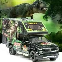 ราคา 【จัดส่งจากประเทศไทย】 jk_garage โมเดลรถเหล็ก JURASSIC Park รถบรรทุก พร้อมไดโนเสา โมเดลรถยนต์ รถเหล็ก ของขวัญ แฟน ของเล่น (1733237995873208232)