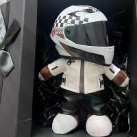 ราคา ตุ๊กตาหมีขี่มอเตอร์ไซค์ หมวกกันน็อค ของเล่น โมเดล หมีแรลลี่ จี้กล่องท้ายมอเตอร์ไซค์ ของขวัญ (1733370544245802433)