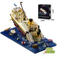 ราคา เรือไททานิค, โมเดลฉากคลาสสิก, บล็อกตัวต่อเรืองแสง, ของเล่น DIY, ของขวัญ (1733205260984222731)