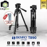 ราคา ขาตั้งกล้อง Benro Tripod T890 น้ำหนักเบา เหมาะสำหรับ DSLR, Mirrorless, Compact, วิดีโอ Digilife Thailand (1732837257438790991)