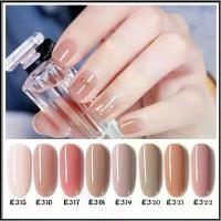 ราคา จัดส่งในกรุงเทพฯ สีเจล โทนนู้ด สีทาเล็บ GAOY 7.3ml. สีนู้ด ยาทาเล็บ สีกากเพชร พร้อมส่ง!! (1732820228874077332)