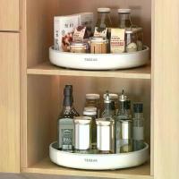 ราคา ชุดถาดหมุนกันลื่นแบบกลม 2 ชิ้น ชั้นวางของในครัวแบบสองชิ้น ขนาดเส้นผ่านศูนย์กลาง 12 นิ้วและ 10 นิ้ว เหมาะสำหรับการจัดเก็บที่หมุนได้ในตู้ เครื่องมือทำอาหาร ห้องครัว ตู้เย็น ลิ้นชัก (1733438179183527206)