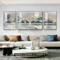 ราคา COD. ห้องนั่งเล่นสามภาพ, พื้นหลังโซฟา, ตกแต่งจิตรกรรมฝาผนัง, ภาพวาดทิวทัศน์, ภาพวาดแขวน, ภาพวาดตกแต่ง ห้องครัว ตกแต่งบ้าน (1732564093694608624)