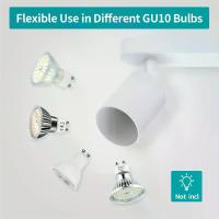 ราคา ไฟเพดานไส้ตะเกียง LED 1 ดวง พร้อมหลอดไฟ 2 หลอด โคมไฟติดเพดาน GU10 หมุนได้ สีดำ ไฟเพดานไส้ตะเกียงทันสมัย เหมาะสำหรับห้องครัว ห้องนอน และห้องนั่งเล่น (ไม่รวมหลอดไฟ) พเนจร ศิลป์ สติ (1733017997209077176)