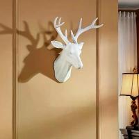 ราคา หัวกวางสไตล์อเมริกันสุดหรู ติดผนัง ดีไซน์เขากวางพลาสติกแบบชนบท เหมาะสำหรับตกแต่งร้านอาหาร ห้องนอน และโรงแรม ไม่ต้องใช้ไฟฟ้า ไม่มีขน เหมาะเป็นของขวัญคริสต์มาส ของตกแต่งบ้านรูปกวาง (1733331900408170198)