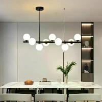 ราคา โคมไฟเพดานแก้ว, สไตล์โมเดิร์น, สำหรับโต๊ะ, ห้องรับประทานอาหาร, ห้องนั่งเล่น, และห้องครัว, โคมไฟจี้, ไฟในร่ม, ตกแต่งบ้าน (1733061409709393391)