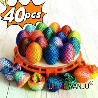 ราคา ชุดไข่มังกรพิมพ์ 3 มิติ 40 ชิ้น ประกอบด้วยงานตกแต่งรูปปั้นมังกรขนาด 4.92 นิ้ว และไข่มังกรสีสวยงามขนาด 2.2 นิ้ว สไตล์ทันสมัยสำหรับตั้งโชว์บนโต๊ะ เหมาะสำหรับบ้าน สำนักงาน ห้องนั่งเ (1733212164087711726)