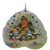 ราคา ภาพวาดพระพุทธรูปใบโพธิ์เนปาล สีเหลืองเทพเจ้าแห่งโชคลาภ สีเขียวทาร่า พระพุทธรูปงานศิลปะแกนกลาง คอลเลกชันธรรมชาติ ภาพวาดตั้งโต๊ะ ใบโพธิ์ทำมือบริสุทธิ์ ป้ายบ้านเลขที่ โมเดิร์น กะเพา (1733179840047711470)