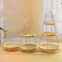 ราคา [เก็บเงินปลายทาง] ตะกร้าไม้ไผ่ทอเนื้อแข็ง อเนกประสงค์ ชั้นเดียว / สองชั้น / สามชั้น สำหรับจัดเก็บผลไม้ อาหาร ผัก ถาดตั้งสานมือที่ทนทานสำหรับห้องครัว (1733456594559141363)