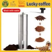 ราคา Lucky Coffee กาแฟ ที่บดกาแฟ grinder เครื่องบดกาแฟ 100%ของแท้✅ ที่บดกาแฟมือหมุน -1001095 (1733422379486316217)
