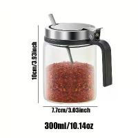 ราคา ขวดใส่น้ำตาลและเกลือ แก้วใสพร้อมฝาปิดและช้อนสำหรับเก็บเครื่องปรุง กาแฟ ก้อนน้ำตาล ปรุงรส ฯลฯ ขวดแก้วใสพร้อมฝาปิดและช้อน สำหรับเก็บเกลือปรุงรส น้ำตาล ปรุงรส พริก (1733139630281164446)