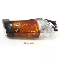 ราคา 【เก็บเงินปลายทาง】 ไฟเลี้ยวหน้า ดรีม เเดง คุรุสภา DREAM เก่า #ชา-ใส #ทั้งชุดพร้อมขั้วเเละหลอดไฟ # 4621-022-___ ZCD #HMA Brand (1733369662489986763)