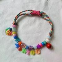 ราคา Pets collar dog cat ปลอกคอ ลูกปัด ตัวอักษร สัตว์เลี้ยง สุนัข แมว น้องหมา น้องแมว ปลอกคอน่ารัก ปลอกคอหลายสี (1733013416374077036)