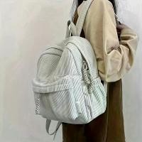 ราคา กระเป๋าเป้ผ้าคอร์ดูรอยฤดูหนาวสำหรับผู้หญิง - กระเป๋าเป้ขนาดเล็กแบบสบาย สายสะพายไหล่ปรับได้ ฮาร์ดแวร์สีทองและปิดด้วยซิป สีเบจ/กากี/แดง/เขียว/เหลือง/ดำ เหมาะสำหรับมหาวิทยาลัย ทำงาน (1733454707133744422)