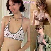 ราคา BikiniSexyชุดว่ายน้ำ bikiniเสื้อกล้าม ชุดว่ายน้ำลายจุด กางเกงชั้นในแบบเรียบง่าย เนื้อผ้าสวมใส่สบาย ที่นิยมมากที่สุด (1733440289269319210)