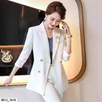 ราคา 2025 Design Sense Elegant Professional Women's Suit Jacket 2025 Autumn New Slim Fit Slimming OL Commuter Versatile Blazer (1733310182221186949)