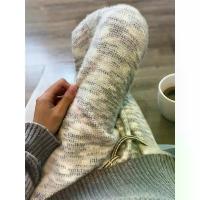 ราคา Tie-Dye Pants Trendy Men Loose Straight-Leg Floor-Length Pants Relaxed Knit Casual Sports Sweatpants (1733085699023537945)