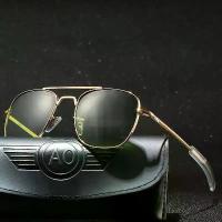 ราคา Fashion American Army Military Optical AO Pilot Sunglasses For Men Women Classic Retro Driving Sports Sun Glasses Eyewear 2025 (1733462718441686858)