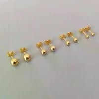 ราคา เจาะหู, แฟชั่น, วัสดุเหล็กไททาเนียม, ลูกปัดทองขนาดเล็ก, ต่างหูลูกปัดเหล็กไททาเนียม, ลูกปัดทองขนาดเล็กต่างหูเล็ก ๆ น้อย ๆ , เครื่องประดับหู, ต่างหู กุญแจผี อก one piece keychain หู ใส ต่าง ห่วง (173300