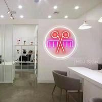 ราคา ป้ายไฟ ป้ายไฟร้าน ป้ายไฟวิ่ง ป้ายไฟร้านตัดผม ป้ายไฟตัวอักษร ป้ายไฟled ป้ายไฟนีออน HAIR CUT รูปกรรไกรสีแดงขอบขาว 1190บาท (1732944731217692404)