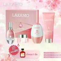ราคา [ซื้อ 1 ชุด แถม 2 ชิ้นของขวัญ] ชุด Lakamo Bright Face Box Set + ครีมกันแดด SPF PA ++ +โฟมล้างหน้า น้ำนมข้าว) ชุดดูแลผิวสำหรับกิจกรรมนอกบ้าน (1733027079947060643)