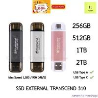 ราคา SSD External transcend ESD310C 256GB 512GB 1TB 2TB Portable 310C 310p 310s TypeC USBC Flashdrive ความเร็วสูง Pro Res OTG COD (1733458509545572034)