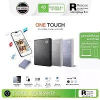 ราคา Seagate 1TB รุ่น One Touch SSD ความเร็ว 1,030MB/s USB-C ,USB 3.2 External Harddisk (STKG100040X) ซีโอดี (1732949364974126902)