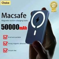 ราคา [COD] New 50000mAh Magnetic Wireless Power Bank External Portable Battery Pack for iPhone 12 13 14 15 Series Original 1:1 (1733044781361563335)