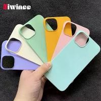 ราคา สำหรับ iPhone 15 14 Plus Pro Max 13 12 11 Pro Max Mini XS MAX XR X 10 8 7 6S 6 Plus SE 2020กรณีไม่มีขอบสี Ultra Thin Hard Back Cover เคสโทรศัพท์ (1733448176126559287)