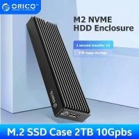 ราคา แนะนำ สินค้าขายดี Orico M.2 NVME SSD Enclosure 5/10Gbps Type-C Solid State Drive NGFF SATA SSD Case HDD Case with USB Cable for M2 SSD (1733018496989037790)
