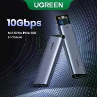ราคา UGREEN M2 SSD Case M.2 NVMe SATA SSD Enclosure Adapter 10Gbps USB 3.2 Gen2 USB C External Enclosure Supports M and M&B Keys (1733270665668953672)
