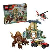 ราคา LEGO Jurassic World 76976 Spinosaurus & Quetzalcoatlus Air Mission (984 Pieces) (1733001369266455728)