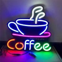 ราคา ป้ายไฟLED ป้ายไฟcoffee ป้ายไฟหน้าร้าน ป้ายไฟตัวอักษร ป้ายไฟรูปกาแฟ ป้ายไฟLED-coffee สลับสี รูปแก้วสีน้ำเงิน ราคา1350บาท (1732860158729225434)
