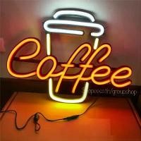 ราคา ป้ายไฟLED ป้ายไฟcoffee ป้ายไฟหน้าร้าน ป้ายไฟตัวอักษร ป้ายไฟร้านกาแฟ ป้ายไฟLED-coffee รูปแก้วกาแฟ ขนาด60x40cm (1732792855252403567)