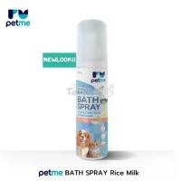 ราคา Petme Spay Rice Milk สเปรย์อาบน้ำแห้งสำหรับสุนัขและแมว กลิ่นน้ำนมข้าว (250ml) (1733202333840279028)