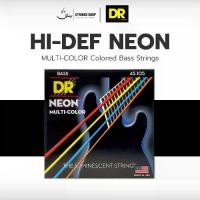 ราคา ♒สายเบส DR Strings HI-DEF NEON™ MULTI-COLOR Colored Bass Strings (NMCB5-45,NMCB-45)☂ (1732907950303119206)
