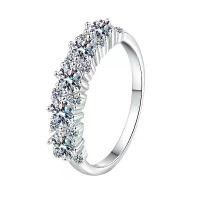 ราคา MARGARET แหวนเพชร Moissanite Diamond เกรดเพชรแล็ป ตัวเรือนเงินแท้ S925 ชุบทอง18K เพชรโมซาไนท์ D Color ,VVS1 ,3 Excellent ,H&S พร้อมใบเซอร์ GRA ของแท้รับประกัน 1 ปี เพชรหลุดเครมให (1732606586352141826)